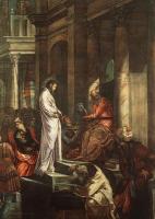 Jacopo Robusti Tintoretto - Christ before Pilate